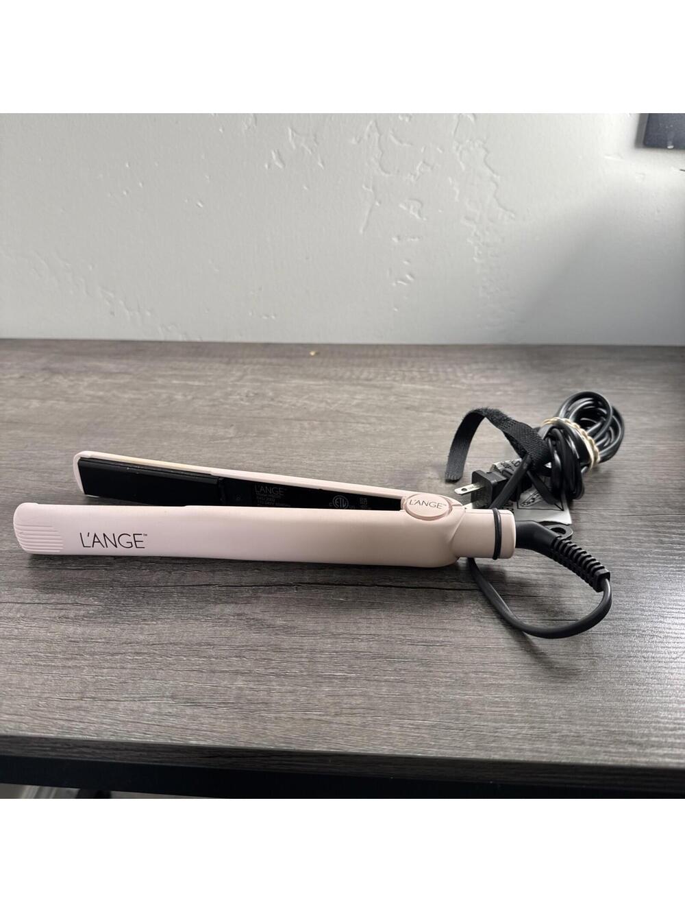 Lange 1' Hair Straightener Hair Tool Micro Chip Temperature Control Model HS035